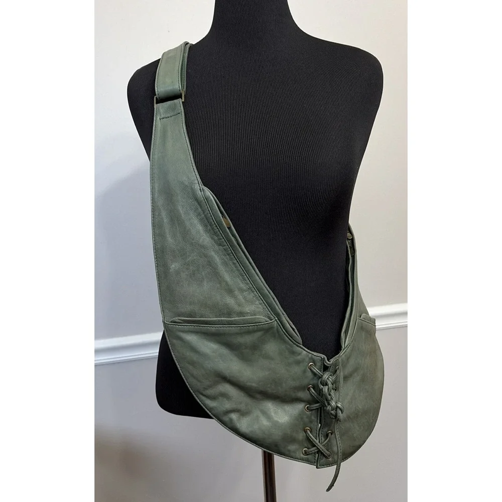 Sash bag green